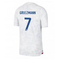 Maglie da calcio Francia Antoine Griezmann #7 Seconda Maglia Mondiali 2022 Manica Corta